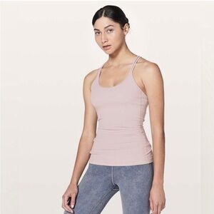 Lululemon Free To Be Tank *Everlux Smoky Blush -8